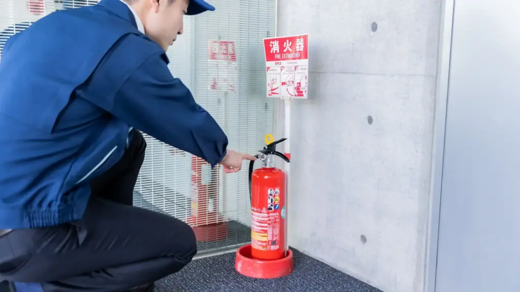 消火器の機能点検